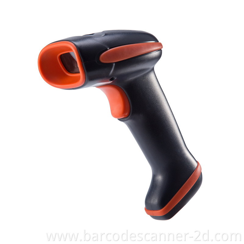 Stock Scanners 1D CCD Barcode Scanner with Stand 